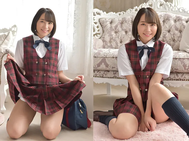 天羽成美-ラブポップ-制服-パンチラ