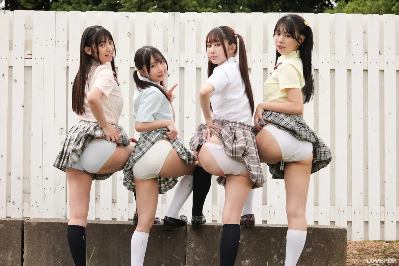 由良かな-天美めあ-五芭-宇流木さらら-ラブポップ運動会2025-パンチラ-4